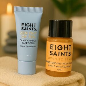 New Eight Saints Zen Out of Ten and Down To Earth Travel Size Duo - SEALED